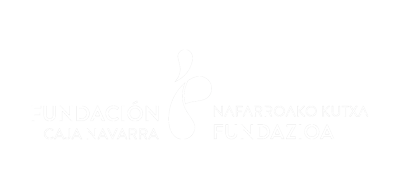 logo de Fundación Caja Navarra, cliente de The Visible Bran. Una productora creativa de contenidos en Pamplona especializada en brand content, spots, storytelling y films.